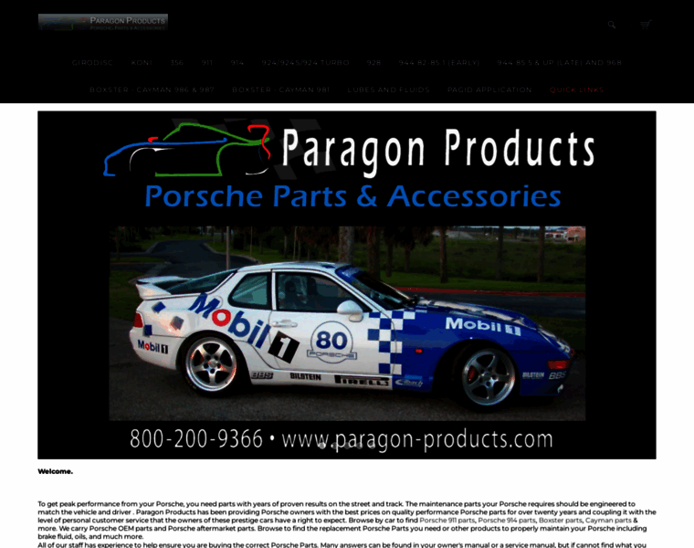 Paragon-products.com thumbnail