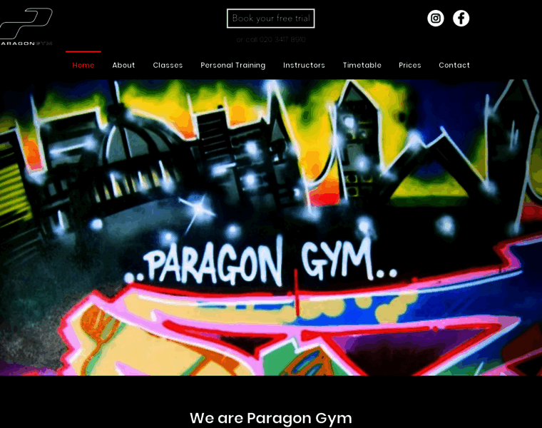 Paragongym.co.uk thumbnail