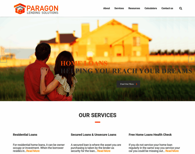 Paragonlendingsolutions.com.au thumbnail