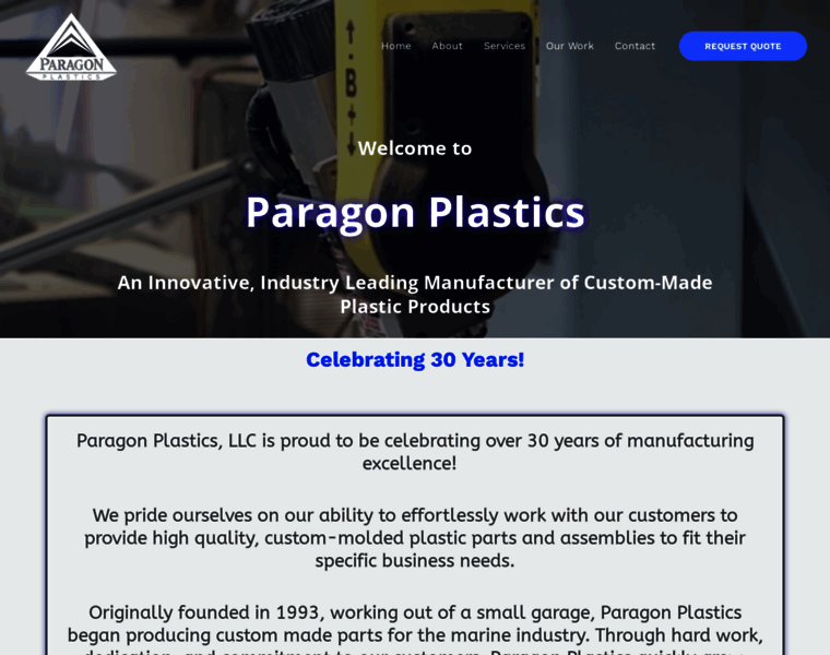 Paragonplastics.net thumbnail
