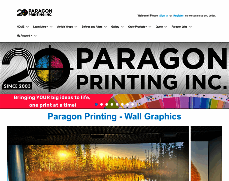 Paragonprinting.biz thumbnail