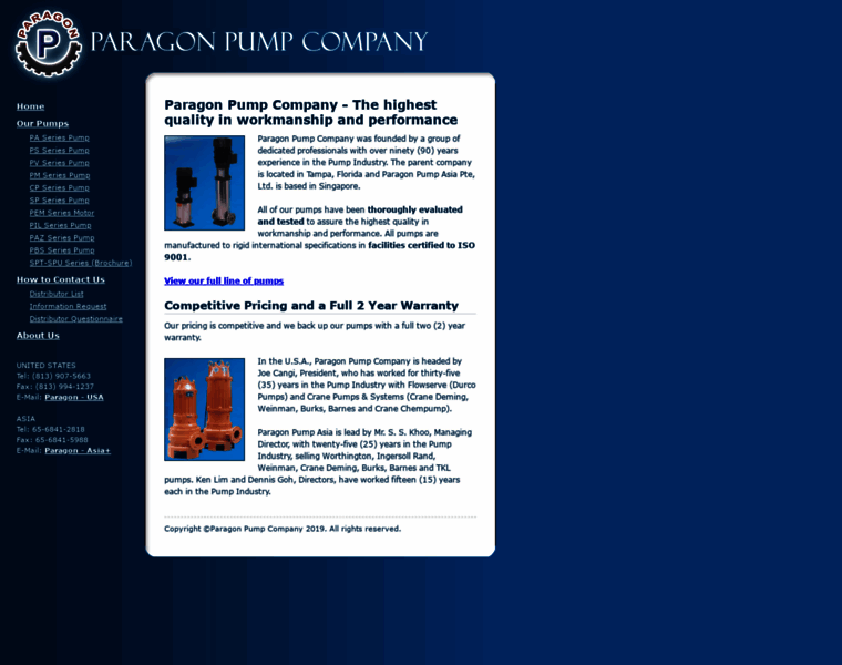 Paragonpumpco.com thumbnail Paragonpumpco.com thumbnail