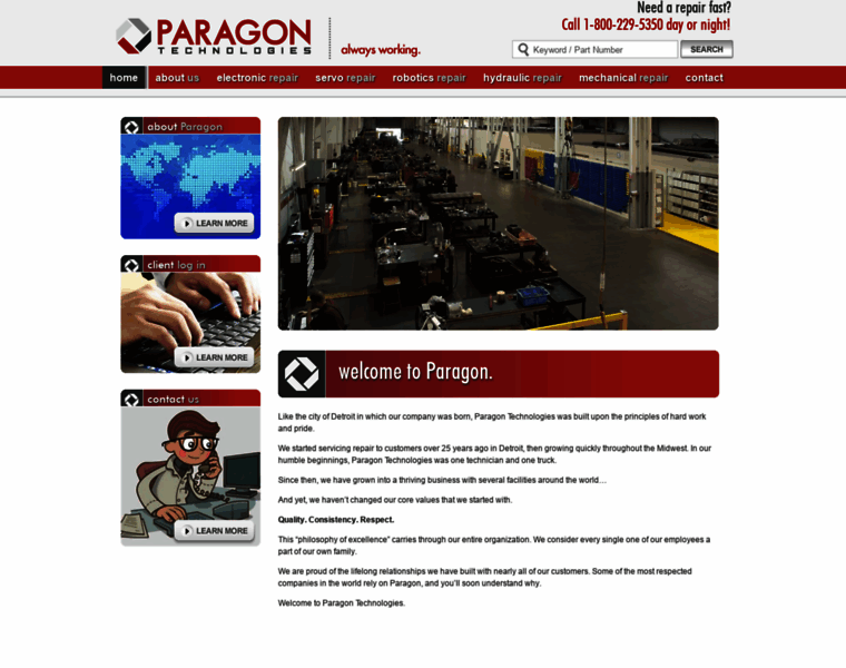 Paragontech.com thumbnail