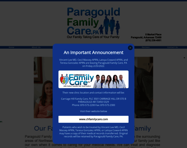 Paragouldfamilycare.com thumbnail