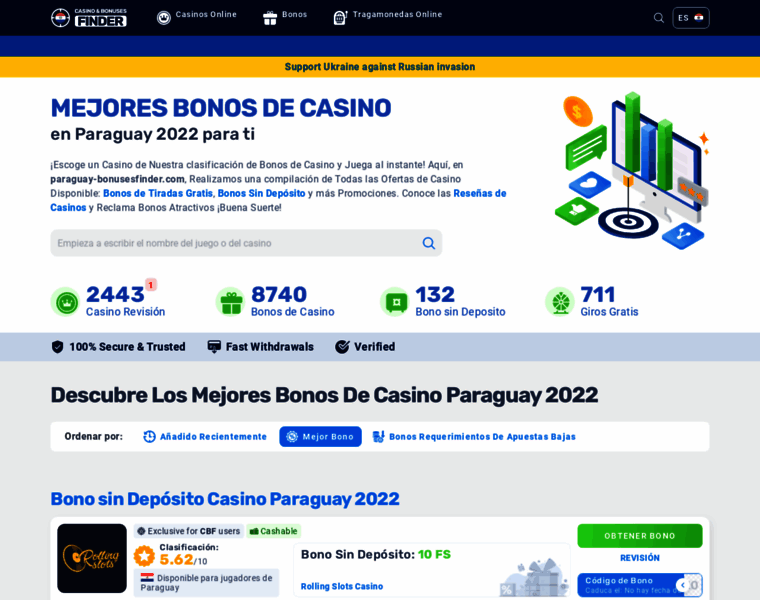 Paraguay-bonusesfinder.com thumbnail