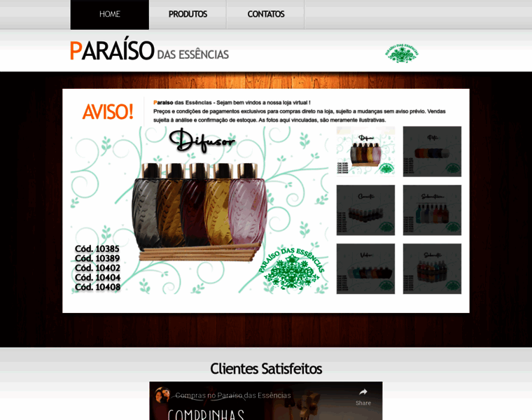 Paraisodasessencias.com.br thumbnail