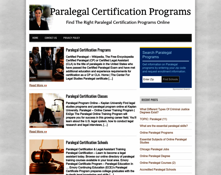 Paralegalcertificationprograms.net thumbnail