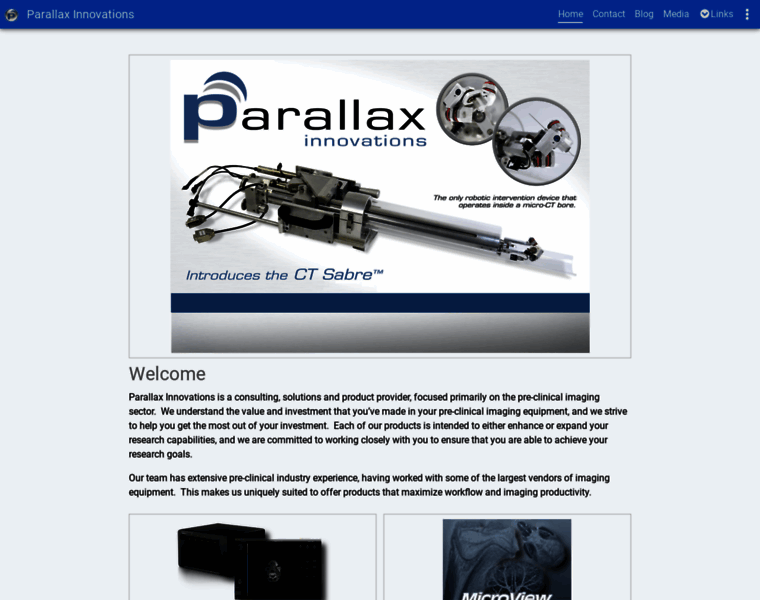 Parallax-innovations.com thumbnail