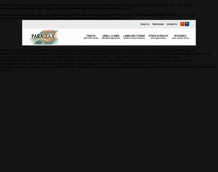 Parallaxparalegal.com thumbnail Parallaxparalegal.com thumbnail