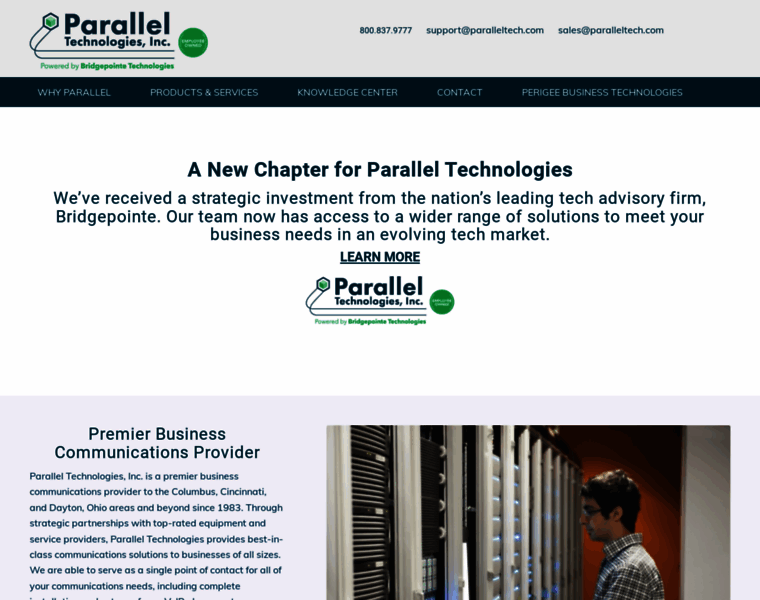 Paralleltech.com thumbnail