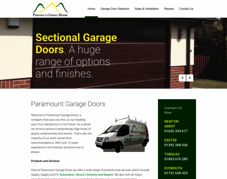 Paramountgaragedoors.co.uk thumbnail Paramountgaragedoors.co.uk thumbnail