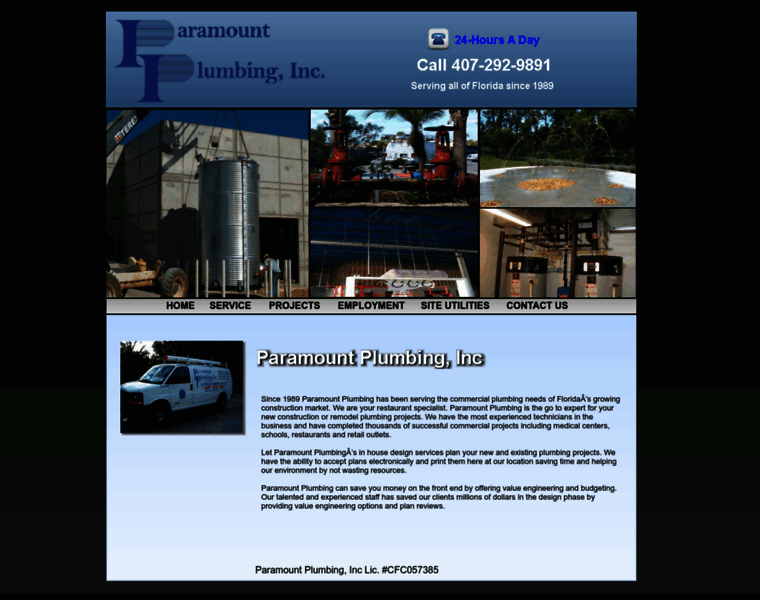 Paramountplumbing.com thumbnail