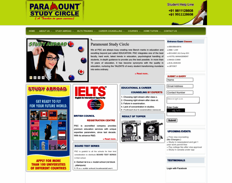 Paramountstudycircle.com thumbnail