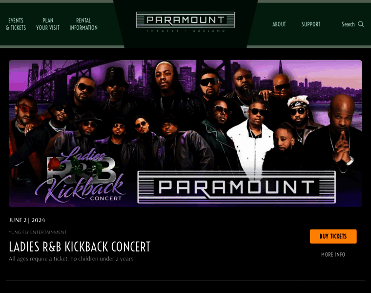 Paramounttheatre.com thumbnail