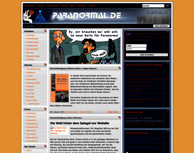 Paranormal.de thumbnail