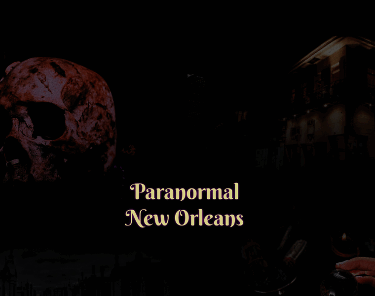 Paranormalneworleans.com thumbnail