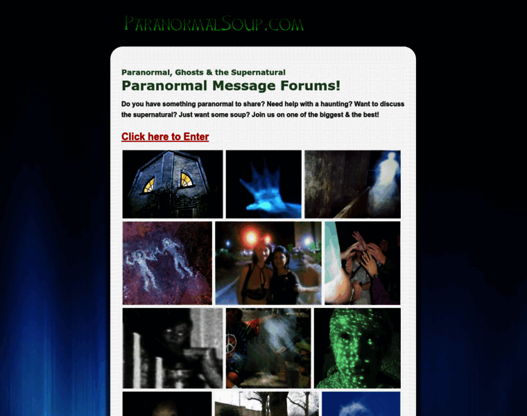 Paranormalsoup.com thumbnail