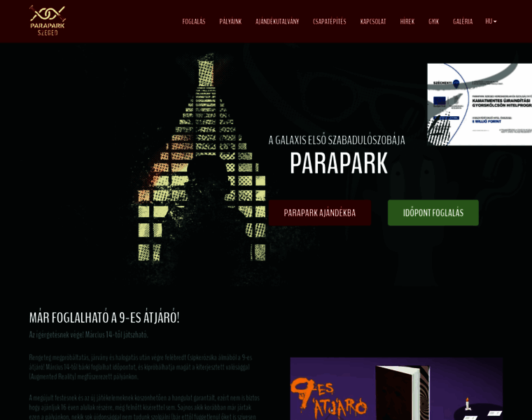 Paraparkszeged.hu thumbnail