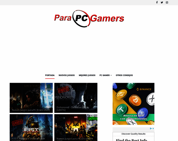 Parapcgamers.com thumbnail