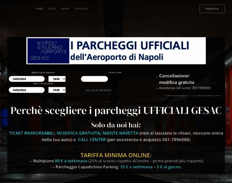 Parcheggio.aeroportodinapoli.it thumbnail