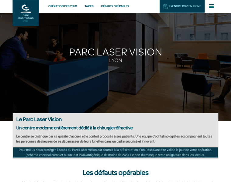 Parclaservision.fr thumbnail