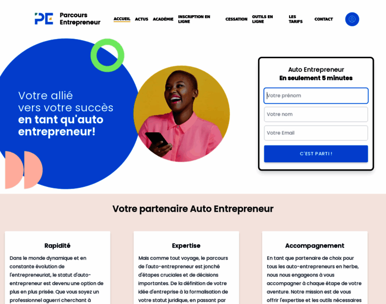 Parcours-entrepreneur.net thumbnail