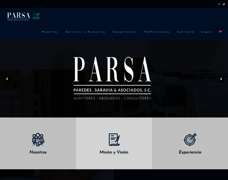 Paredes-saravia.com thumbnail