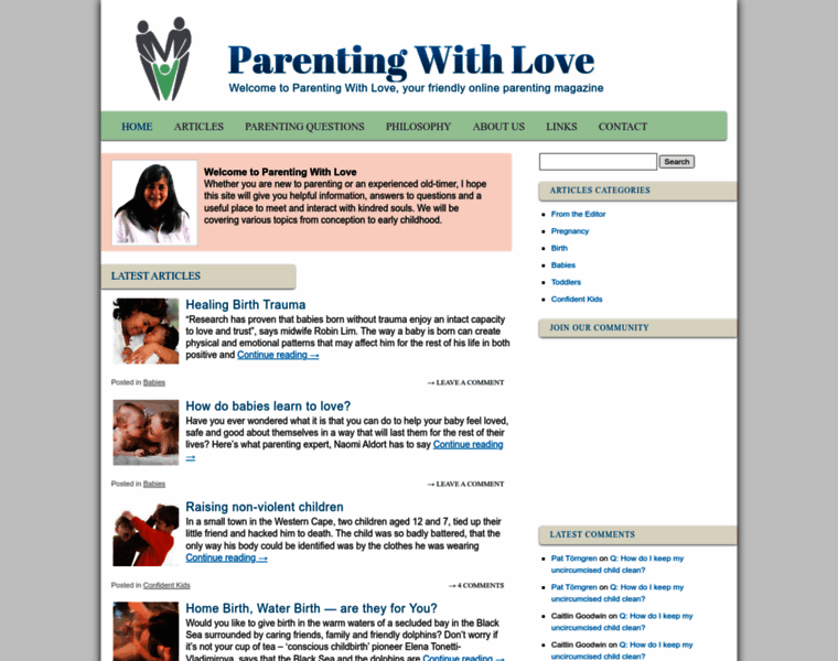 Parenting-with-love.com thumbnail
