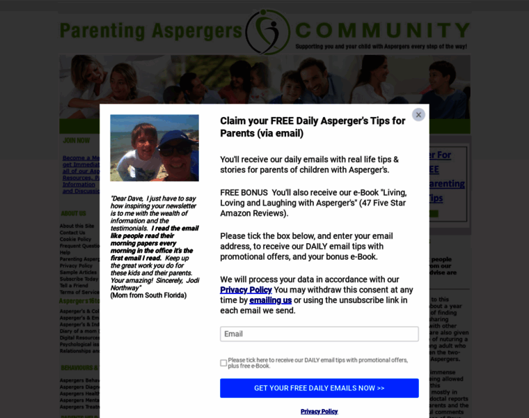 Parentingaspergerscommunity.com thumbnail