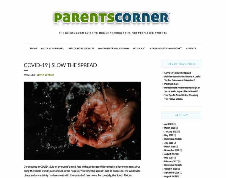 Parentscorner.org.za thumbnail