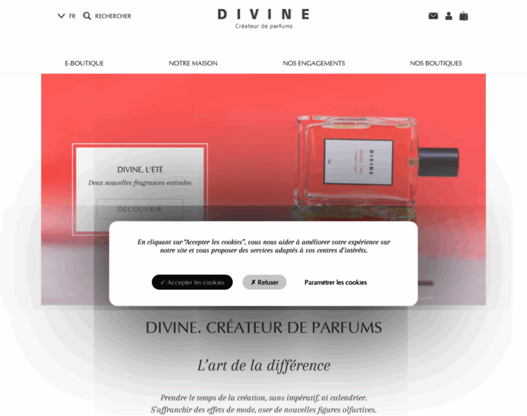 Parfums-divine.com thumbnail