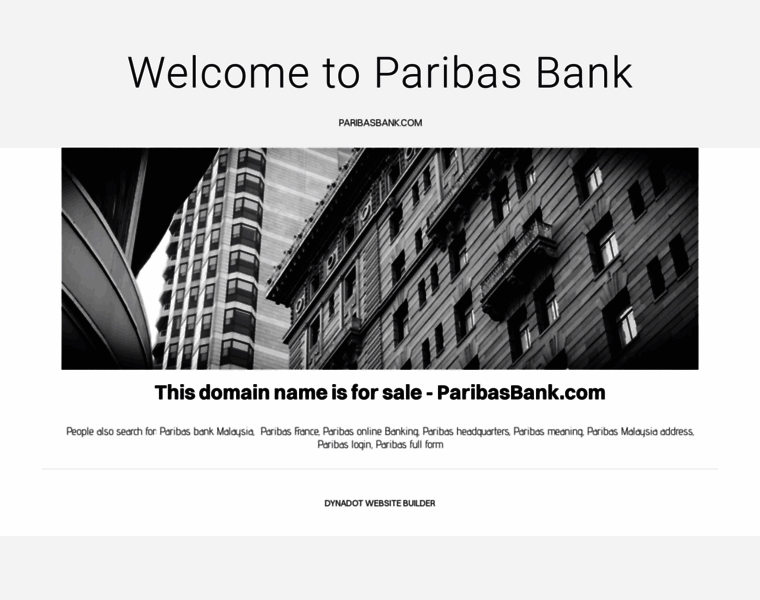 Paribasbank.com thumbnail