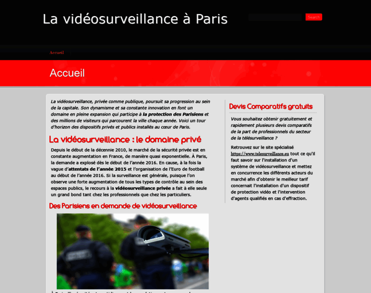 Paris-sans-videosurveillance.fr thumbnail Paris-sans-videosurveillance.fr thumbnail