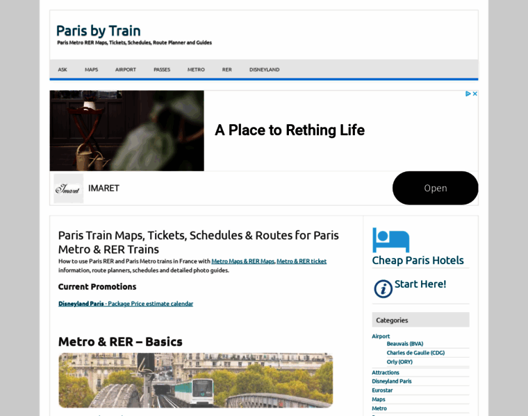 Parisbytrain.com thumbnail