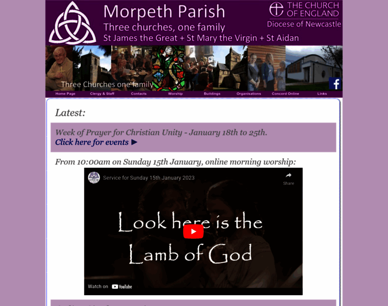 Parishofmorpeth.org.uk thumbnail