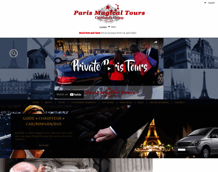 Parismagicaltours.com thumbnail