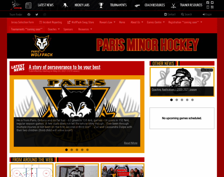 Parisminorhockey.com thumbnail
