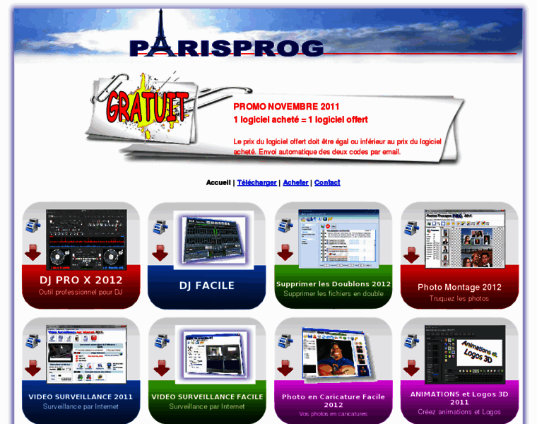 Parisprog.com thumbnail