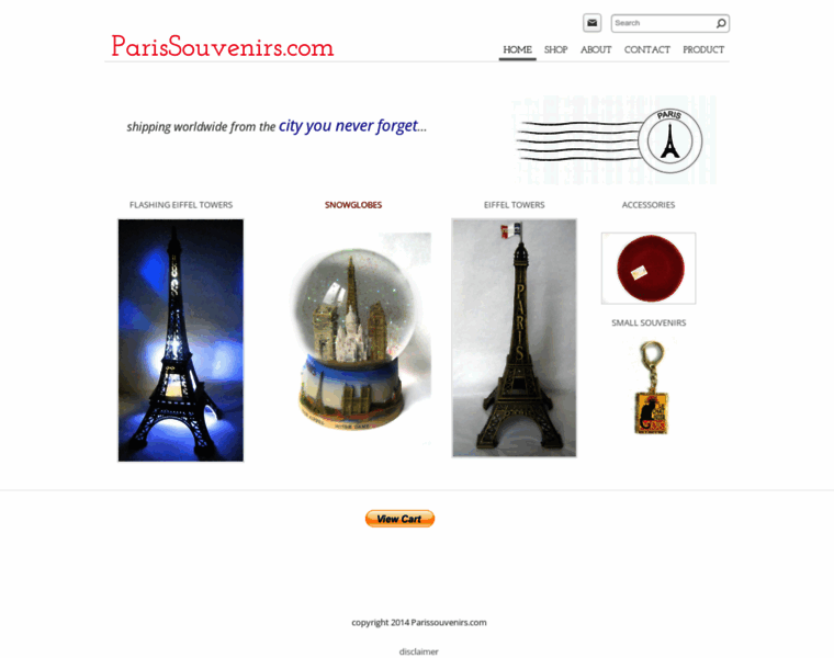 Parissouvenirs.com thumbnail