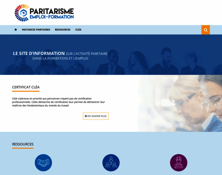 Paritarisme-emploi-formation.fr thumbnail