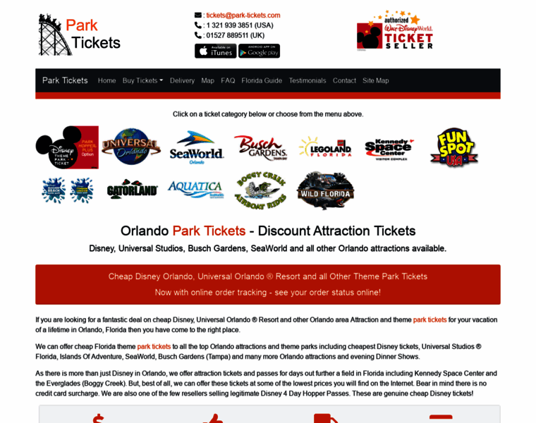 Park-tickets.com thumbnail