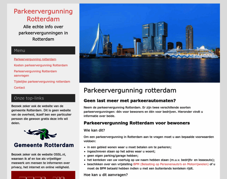 Parkeervergunningrotterdam.nl thumbnail