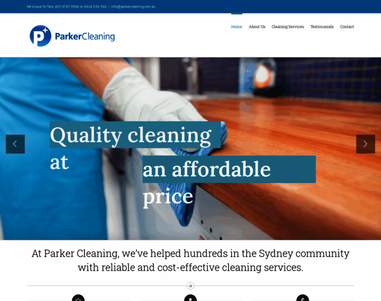 Parkercleaning.com.au thumbnail