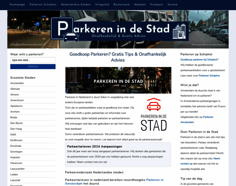 Parkerenindestad.nl thumbnail