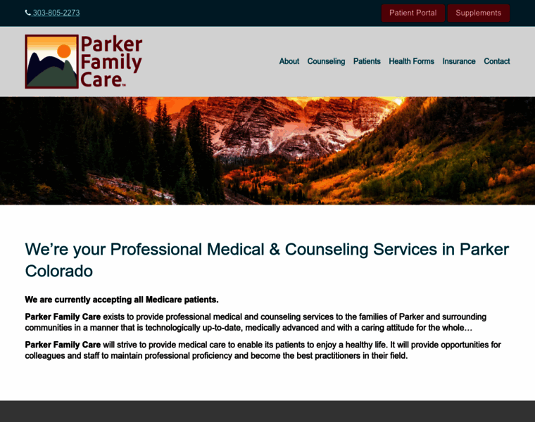 Parkerfamilycare.com thumbnail