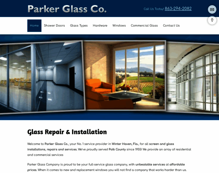 Parkerglassco.com thumbnail