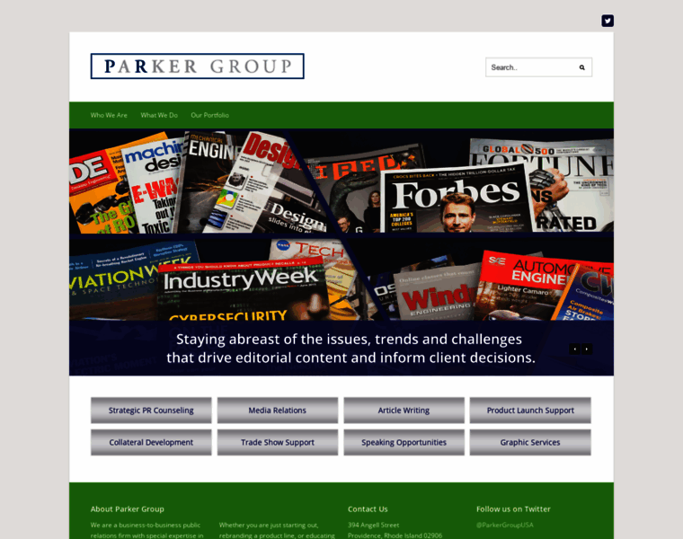 Parkergroup.com thumbnail