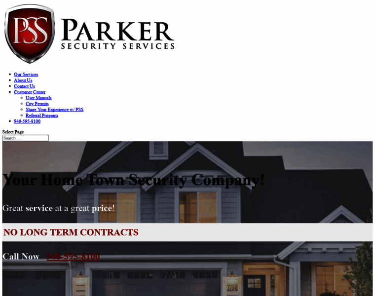 Parkersecurityservices.com thumbnail