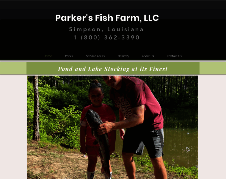 Parkersfishfarm.com thumbnail