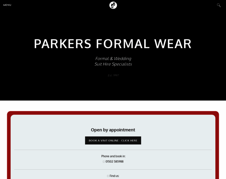 Parkersformalwear.com thumbnail